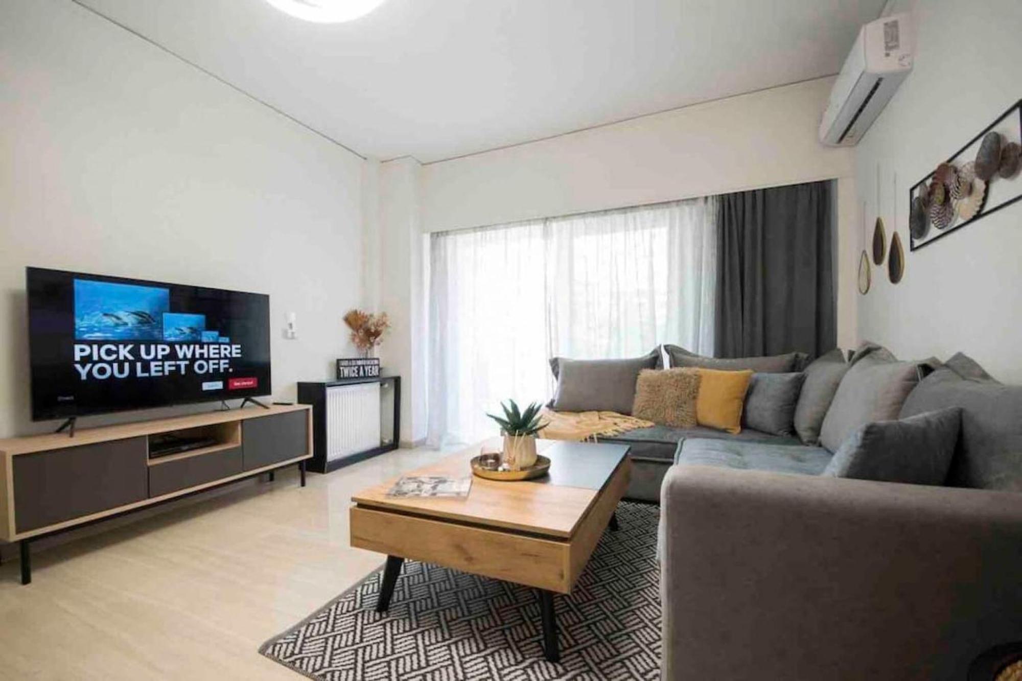 Alkuoni Lux Flat At Pfaliro アテネ エクステリア 写真