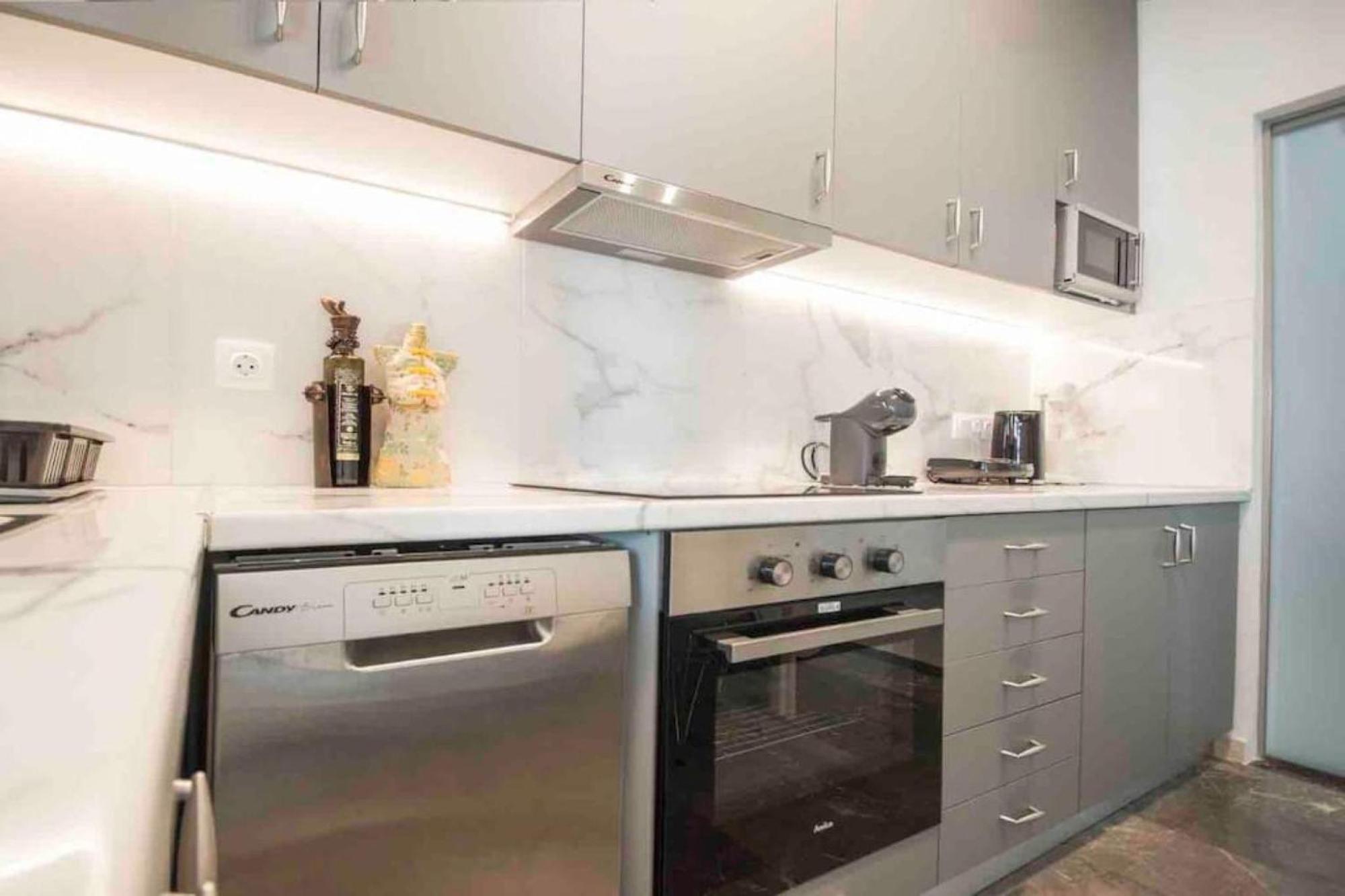 Alkuoni Lux Flat At Pfaliro アテネ エクステリア 写真