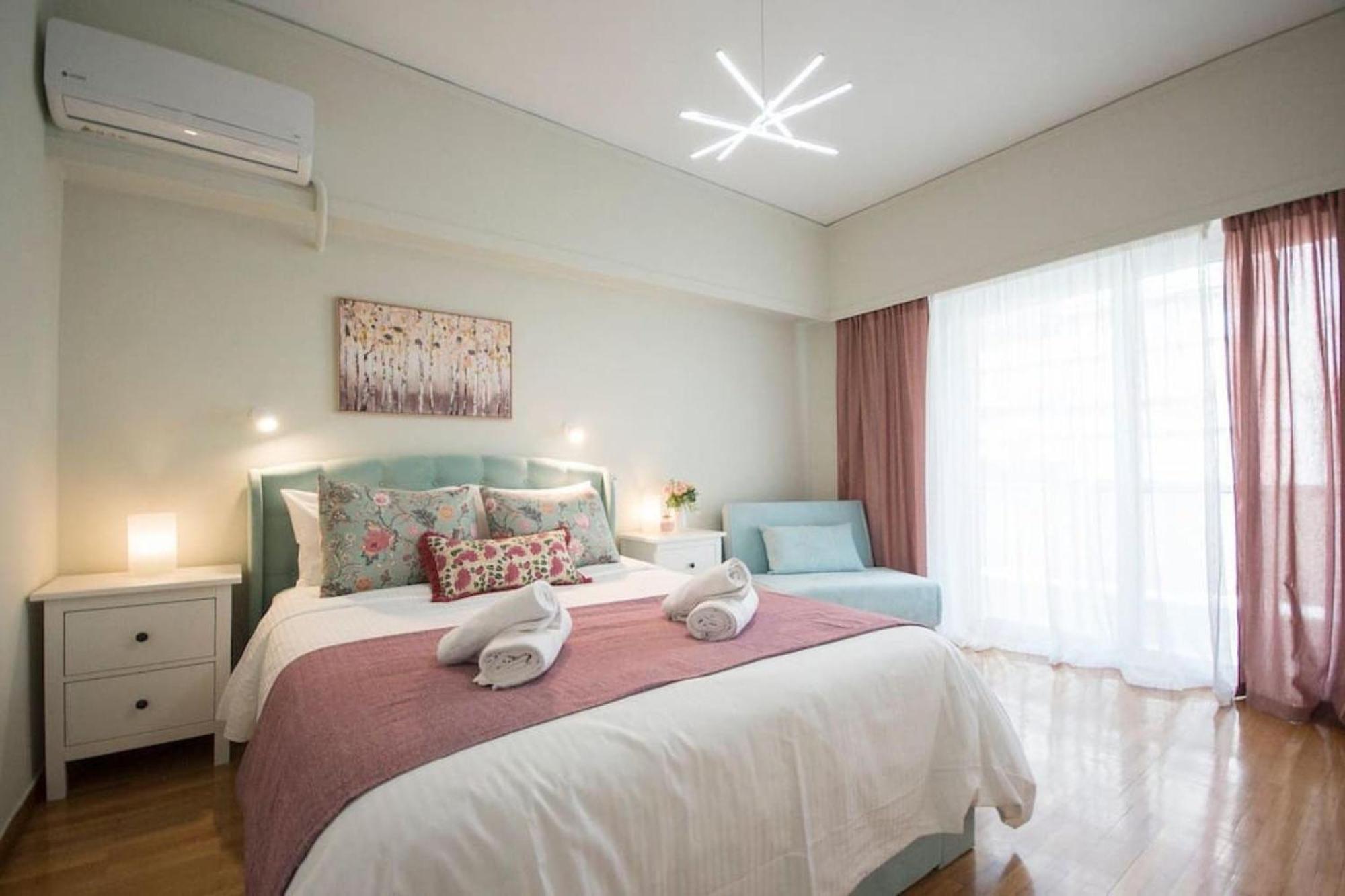 Alkuoni Lux Flat At Pfaliro アテネ エクステリア 写真